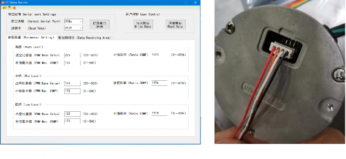 最新の会社の事例について AirVentは3.3インチ欧州共同体ファン モーター エネルギー星ULの標準的な一定した気流120VACすべてのテストを渡すために45Wを入れた  5