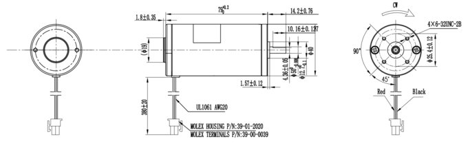 強い吸引ポンプはDCモーター12V 24Vに受け入れる顧客用をブラシをかけた 0